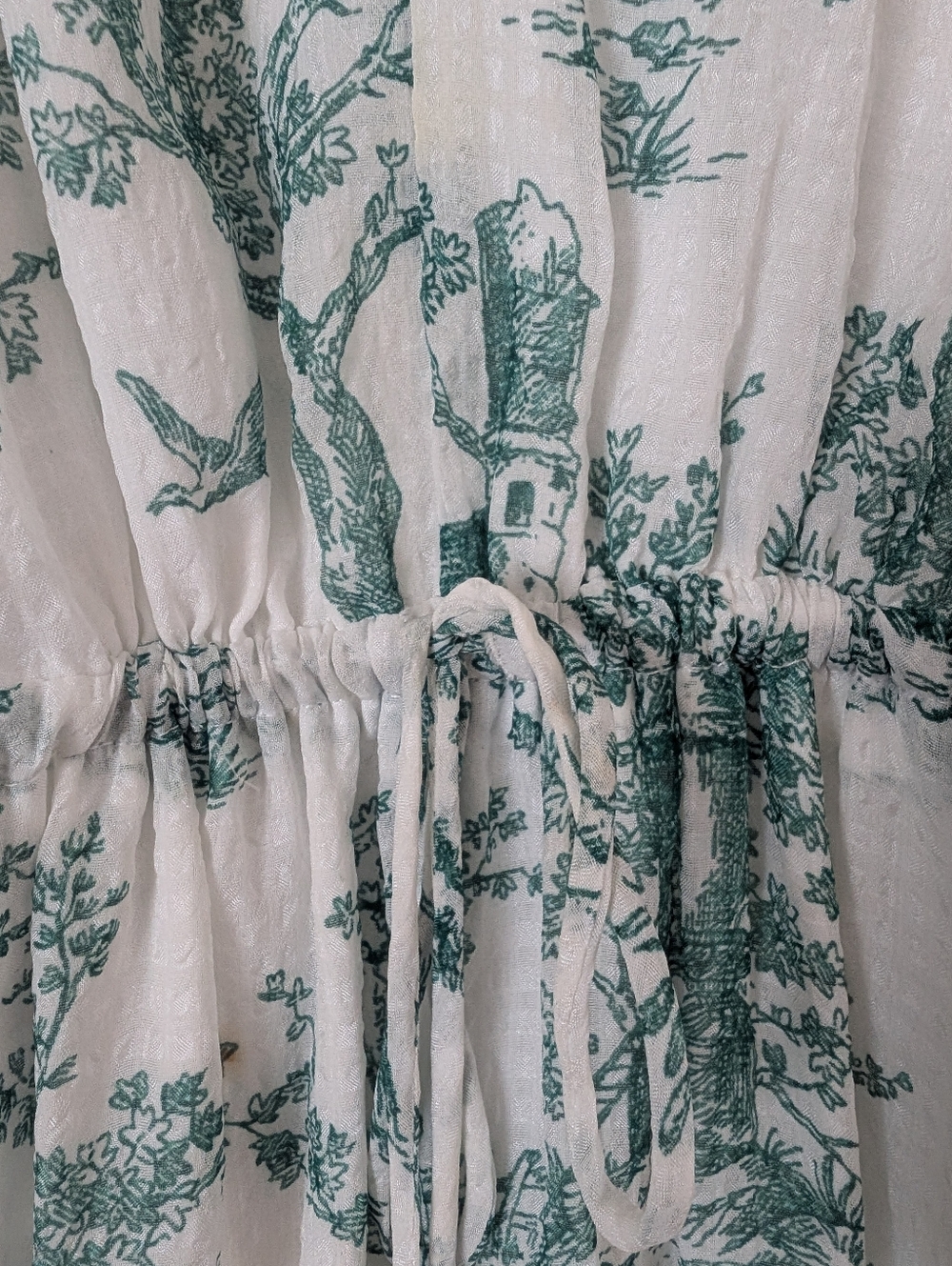 H&M - Gauzy Floral Print Maxi dress - Size 8 - Picture 4 of 7